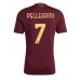 Maillot de foot AS Roma Lorenzo Pellegrini #7 Domicile vêtements 2024-25 Manches Courtes